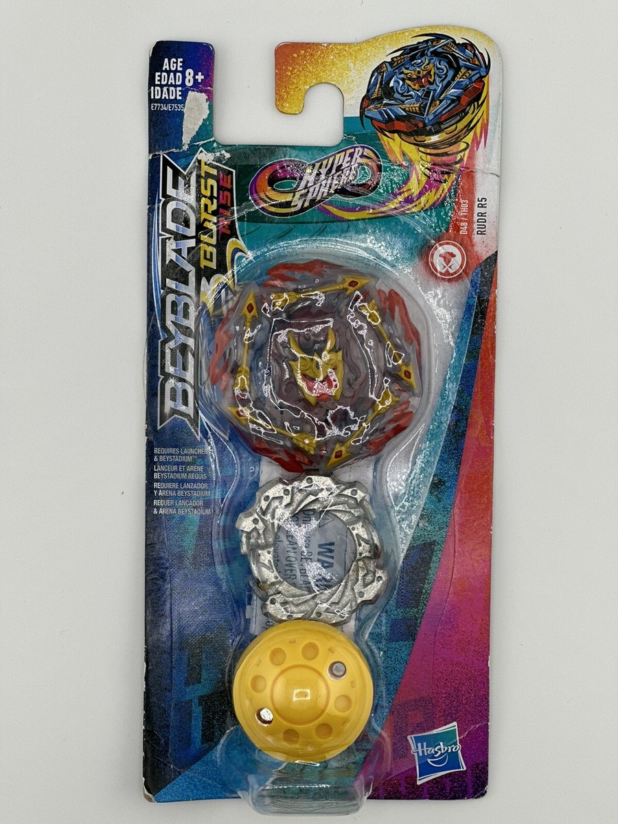 NEW! Hasbro Toys Beyblade Burst Rise Hypersphere Rudr R5 Single - Main Image