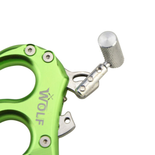 NEW Archery Release Aids 4 Finger Trigger Grip Caliper Thumb Handle Compound Bow - Picture 5 of 15