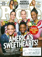 2016 People Magazine: Simone Biles, Gabby Douglas, Laurie Hernandez, Madison Aly