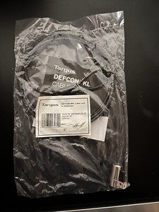 Targus Defcon MKL laptop cable lock
