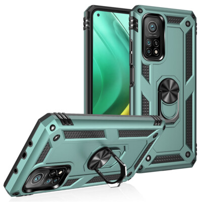 Luxury Magnetic Armor Ring Stand Case Cover For Xiaomi Mi 10T Pro 5G 10T Lite 5G
