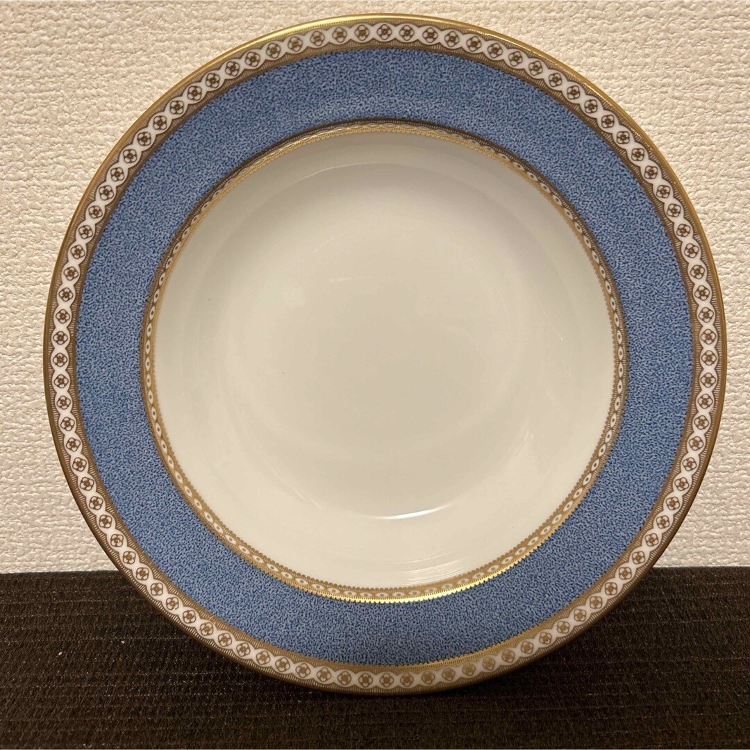 Wedgewood Ulander Powder Blue Plate x3 【公式通販】