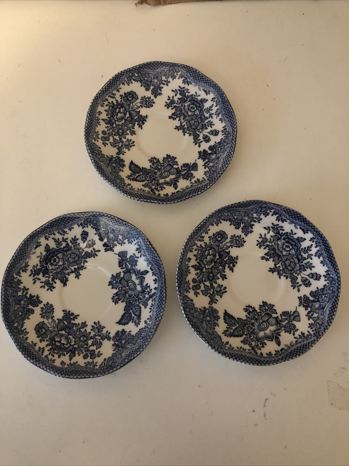 English Tableware by Unicorn Made in Staffordshire England 3 Saucers eBay