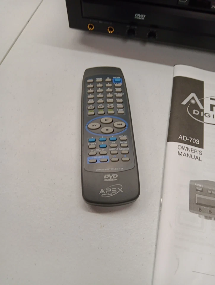 APEX MODEL:AD-707 Pre-owned Tested Great Working Condition - Image 3 of 4