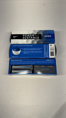 New NIKE POWER DISTANCE HIGH Golf Balls - 4 SLEEVES of 3 - 12Total Balls