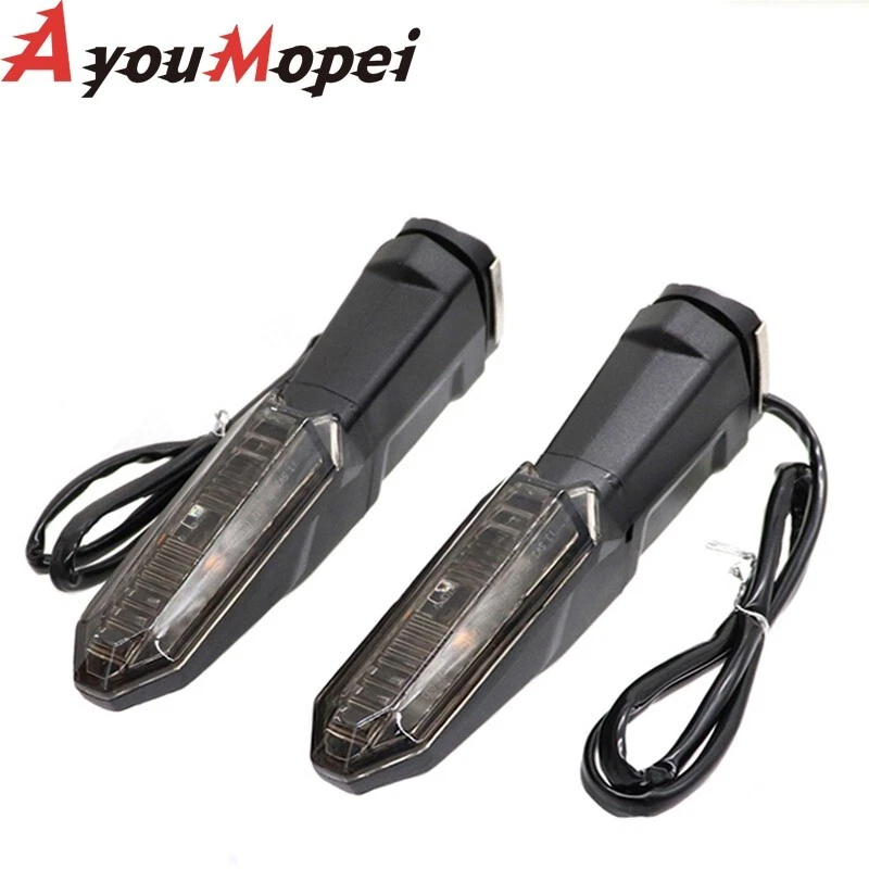 Luces indicadoras LED de señal de giro para KAWASAKI KLR650 VERSYS 650 1000 Z900 Foto 4 de 4
