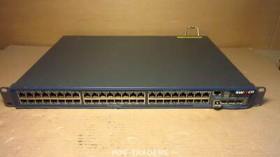 3COM 3CRS48G-48-91 4800G 48-Port GIGABIT 10/100/1000 Switch 4x SFP INCL 1X SFP