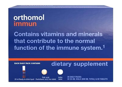 30 Count Immune Support Nutritional Supplement Non-GMO Daily Pack 30 Days