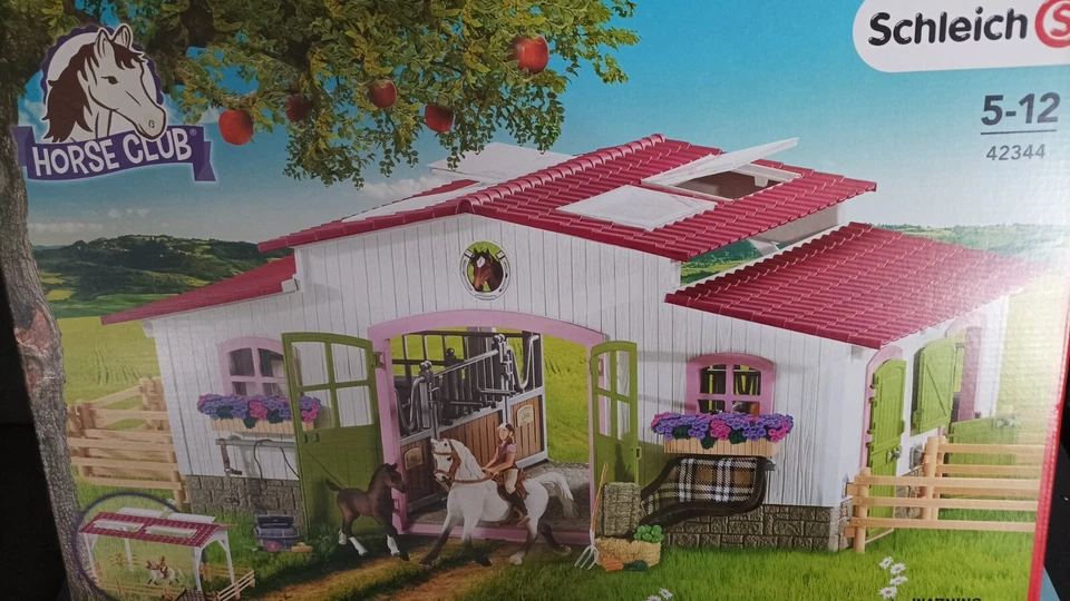 Schleich Stall Reitstall Reiterhof Horse Club 42344 Ersatzteile Zubehör NEU