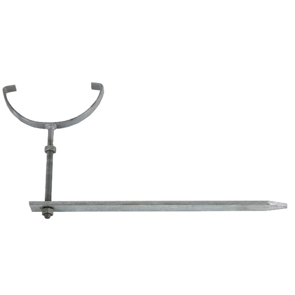 Rise and Fall Galvanised Gutter Brackets Half Round Square Deep Flow Guttering  - Image 2 of 3