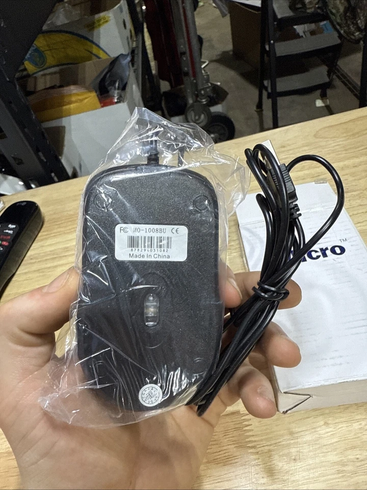 iMicro MO-1008BU 3-Button USB Optical Mouse  878294031082  MO-1008 - Image 2 of 4