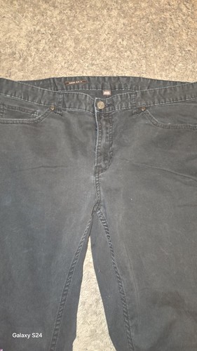 Michael Kors Pants Parker Slim Fit Black Men's 36/30 Worn In - Picture 12 of 12