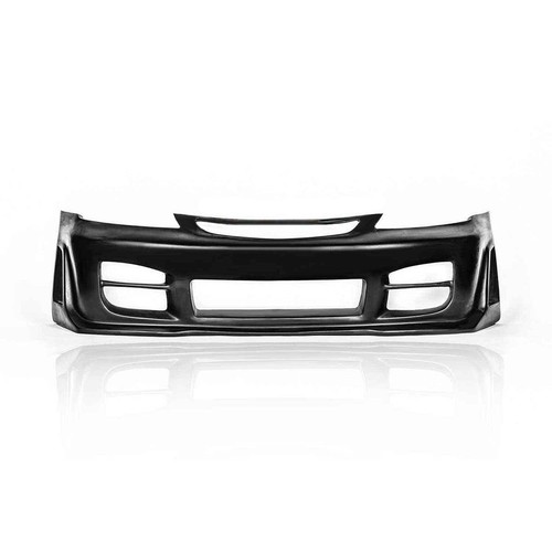 KBD Body Kits R34 Style Polyuréthane Avant Pare-Choc Pour Honda Civic 2DR 4DR - Photo 3 sur 4