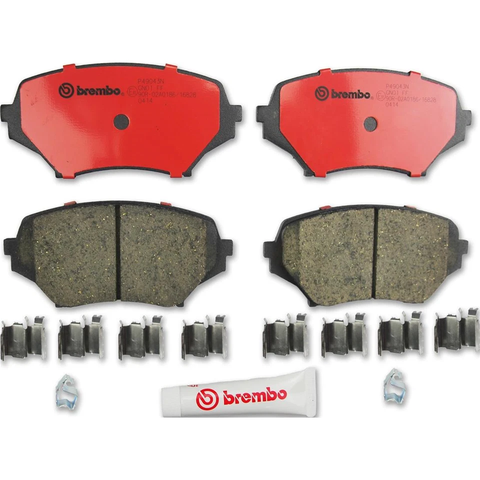 Juego de pastillas de freno delanteras traseras Brembo para Mazda MX-5 Miata 2015 2014 2008 2007 2006 Foto 4 de 4