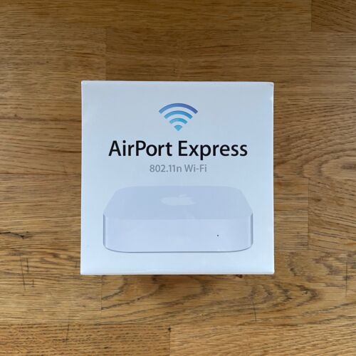 Apple Airport Express Base Station Dual-Band 802.11n A1392 - BRAND NEW SEALED - Afbeelding 1 van 5