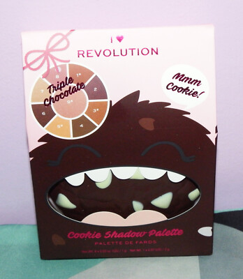 New I Heart Makeup Revolution Triple Chocolate Cookie Eye Shadow Palette