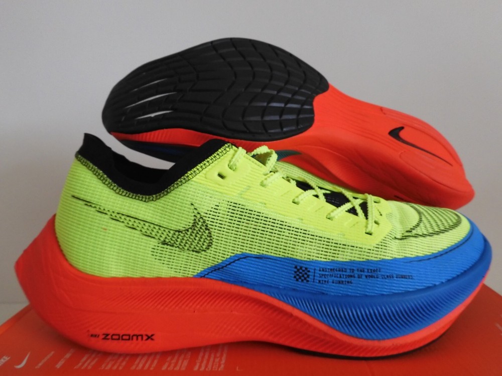 Nike ZoomX Vaporfly Next% 2 Volt Black Steve Prefontaine Running Shoes Size 14 DV3030-700