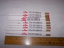 10 KIRBY RISK Advertising Pencils TERRE HAUTE INDIANA - Electrical Supply