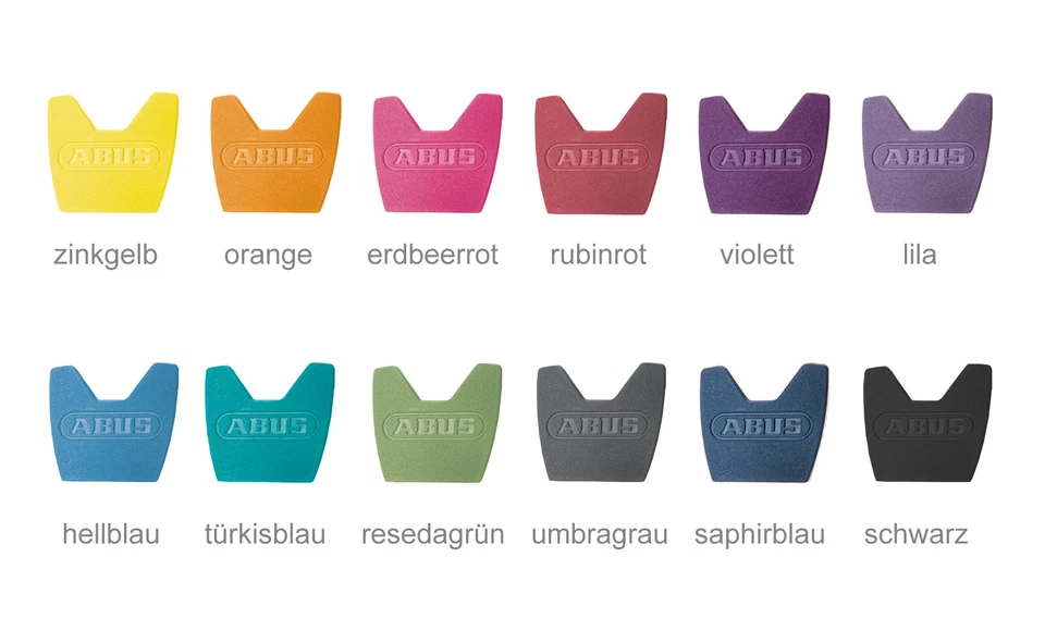 ABUS EC880 Design-Clip für Schlüssel 12 Farben gleich dazu bestellen
