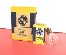 BMY 120V 100W S11 BA15 Photo Projection LIGHT BULB Projector LAMP NEW GE 29224