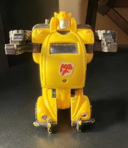 Vintage 1989 Takara Hasbro Autobot Bumblebee G1 Transformers Yellow Figure Macau