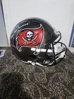 Mike Alstott signed Tampa Bay Buccaneers replica Speed helmet Fire The Cannon