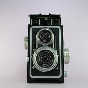 Zeiss Ikon Ikoflex 1C Medium Format Twin Lens Reflex TLR Camera Black Tested