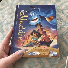 ALADDIN Blu-Ray/DVD Target Exclusive DigiBook Diamond Edition 32 Page Book