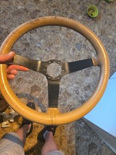 1977-1982 Chevrolet Corvette C3 Steering Wheel Black Center W Tancamel Wrap Oem