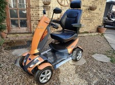 Orange, TGA Vita E Mobility Scooter, 8mph, Good Condition