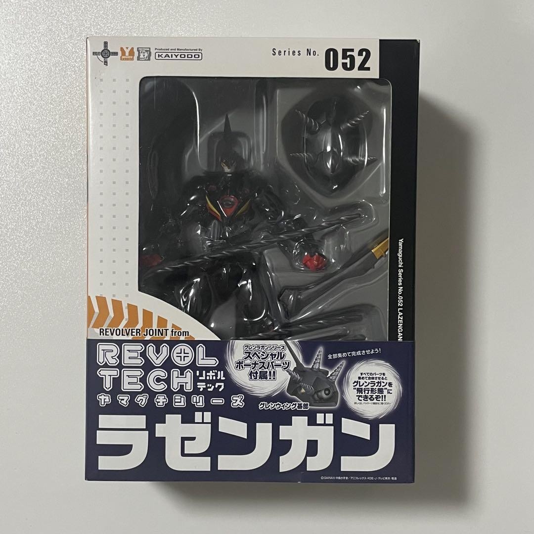 Revoltech Yamaguchi – Lazengann (Gurren Lagann) – Figurine Authentique Kaiyodo – Boîte Ouverte, Figurine Neuve