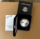 1995 P 1oz US American Silver Eagle $1 Dollar Proof Bullion Coin w/Box & COA