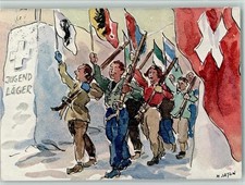 11091200 - sign Jaton - Jugendaktionen des Schweiz. Ski-Verbandes 1952