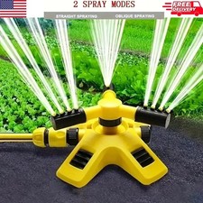Garden Lawn Sprinkler 360 Auto Spray Grass Watering Irrigation System Patio Yard