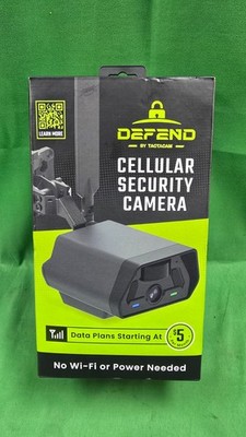 Tactacam Defend Cellular Security Camera DFD-GRD01 NEW (E16)