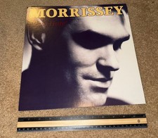 Morrissey 1988 Viva Hate  2-sided PROMO poster flat 6/10