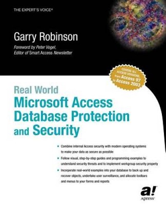 Real World Microsoft Access Database Protection and Security - Paperback - GOOD