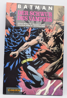 Batman   Der Schwur des Vampirs Carlsen Comic |Kelley Jones Doug Moench Deutsch