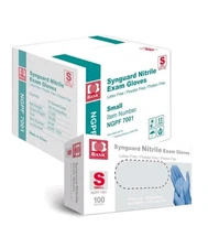 1000pcs Disposable Synguard Nitrile Exam Gloves Medical Gloves Latex Powder Free