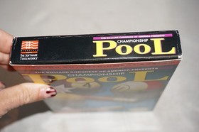 Championship Pool (Nintendo NES) Complete in Box CIB