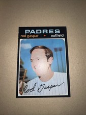 1971 Topps Baseball #383 Rod Gaspar Listing #1