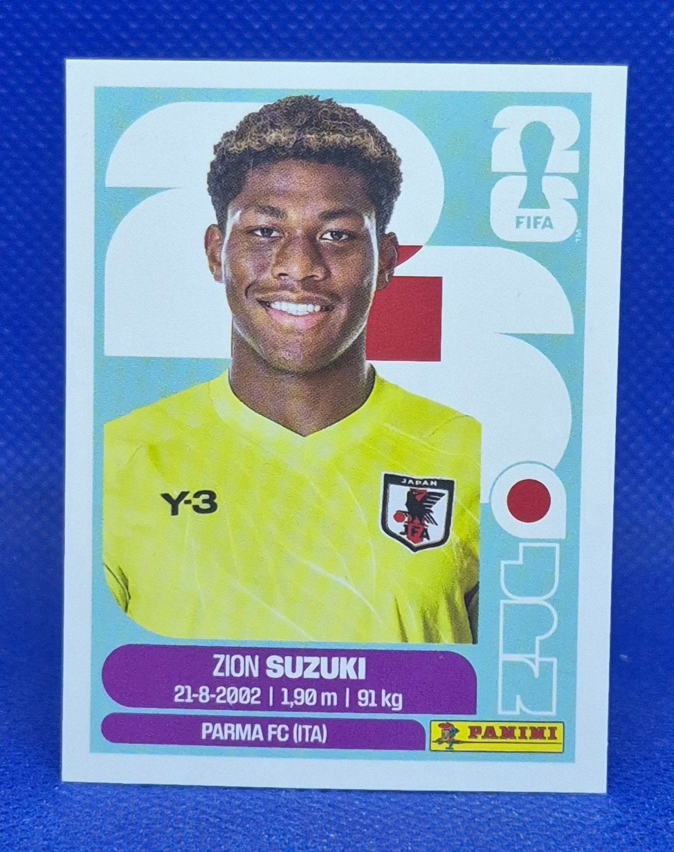 2026 Panini FIFA World Cup Sticker Zion Suzuki #JPN 2 - Japan