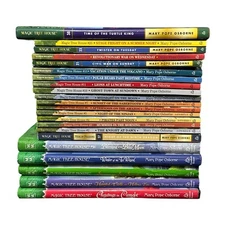 22 Magic Tree House Mary Pope Osborne Paperback Hardback Books + Merlin Missions
