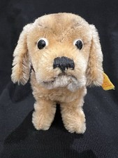 Vintage STEIFF Mohair Cocker Spaniel "Cockie" Dog, Made In Germany, Has Ear Tag