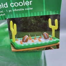 Inflatable Football Field Cooler, Floating Bar, Pool Party Cooler