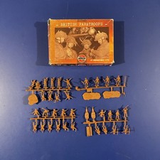 Vintage Airfix Rare Boxed British Paratroops HO/OO 1/72 Complete
