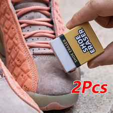 2Pcs Shoes Eraser Portable Suede Sheepskin Matte Leather Fabric Care Shoes Clean