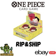 ONLY FOR  APERTO IN [LIVE] [Rip&Ship] One Piece TCG Booster Box OP07 OP7 - ENG