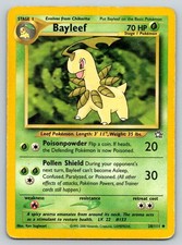 BAYLEEF 28/111 UC NEO GENESIS POKEMON UNLIMITED HP SUGIMORI on eBay