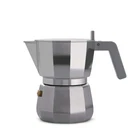 Alessi Espresso Coffee Maker 3 Cups Grey Designed by David Chipper Fast Brew
